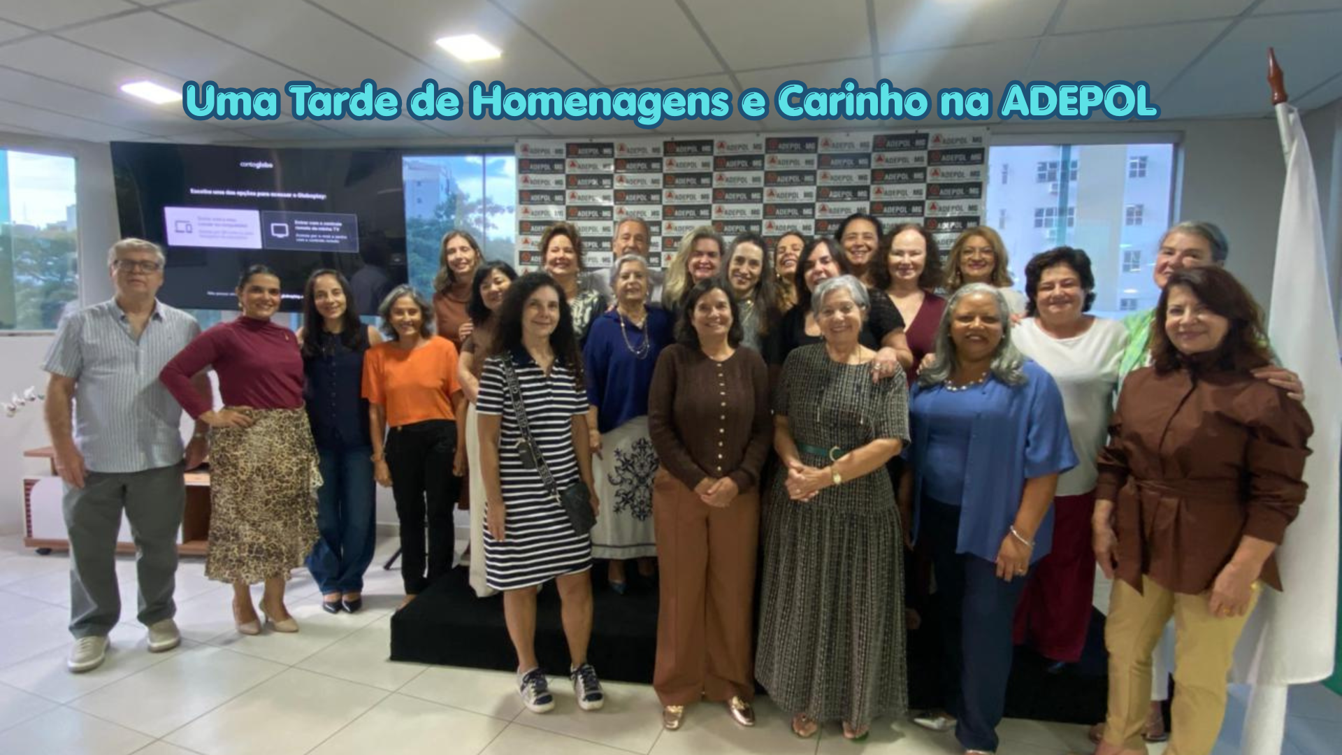 Uma tarde de homenagens e carinho na ADEPOL
